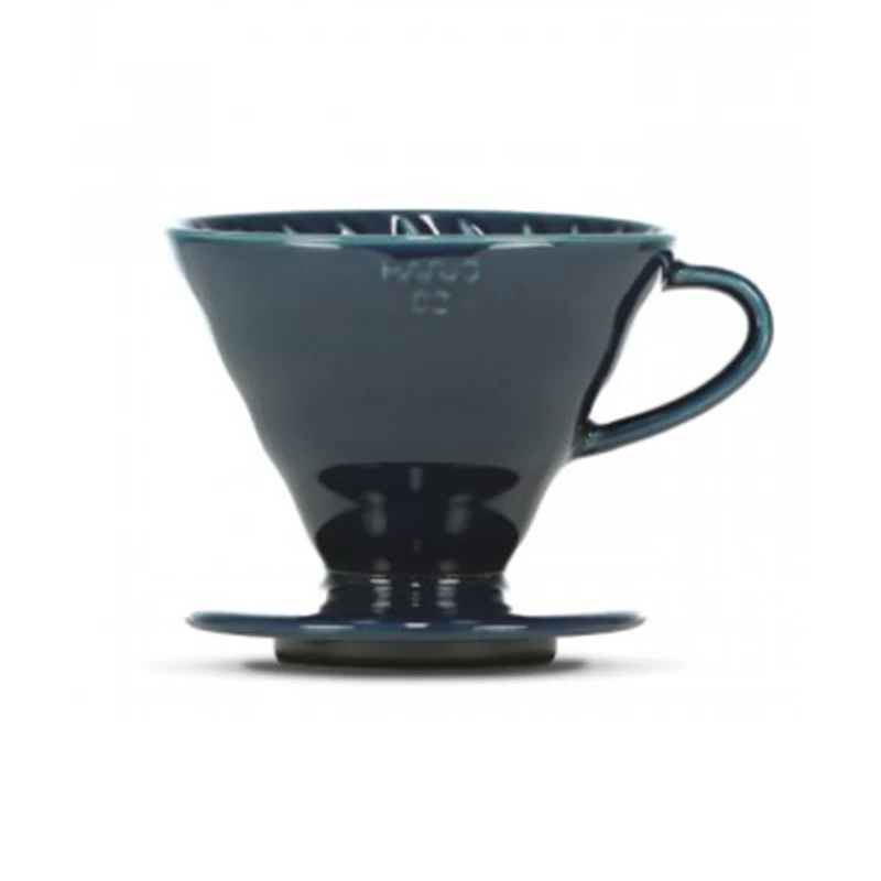 Hario V60 Coffee Dripper Keramik 02 Indigo Blue