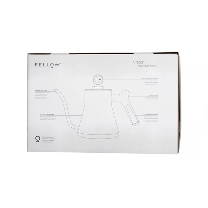 Stagg Wasserkessel 1L Matt Weiß – Bild 4