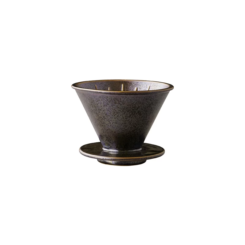 Kinto SCS Brewer Filterhalter 4 Tassen Schwarz