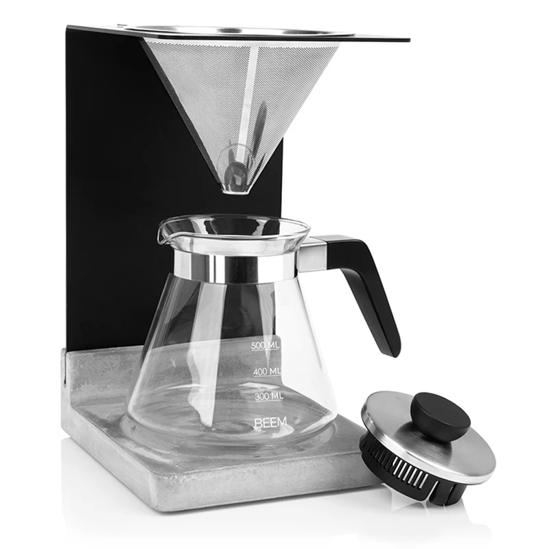 Kaffeebereiter Set Pour Over Beton – Bild 4