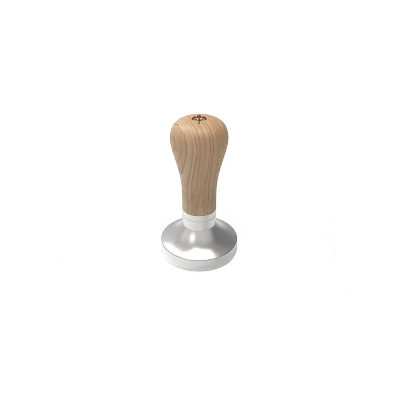 Eureka Tamper Höhenverstellbar Nat. Eichenholz 57 Mm