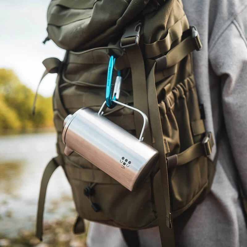 Frenchpress 800 Ml Edelstahl Gebürstet – Bild 2