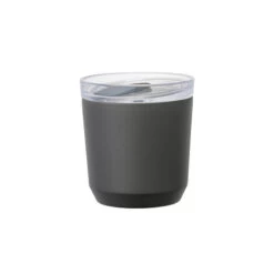 Kinto To-Go Tumbler 240 Ml Mit Stöpsel Schwarz