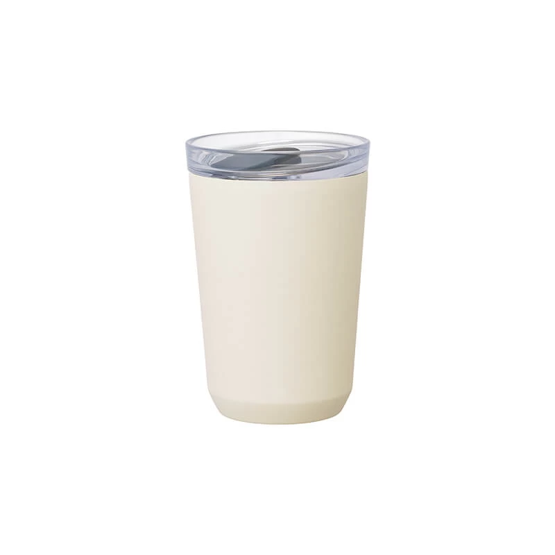 Kinto To-Go Tumbler 360 Ml Mit Stöpsel Weiss