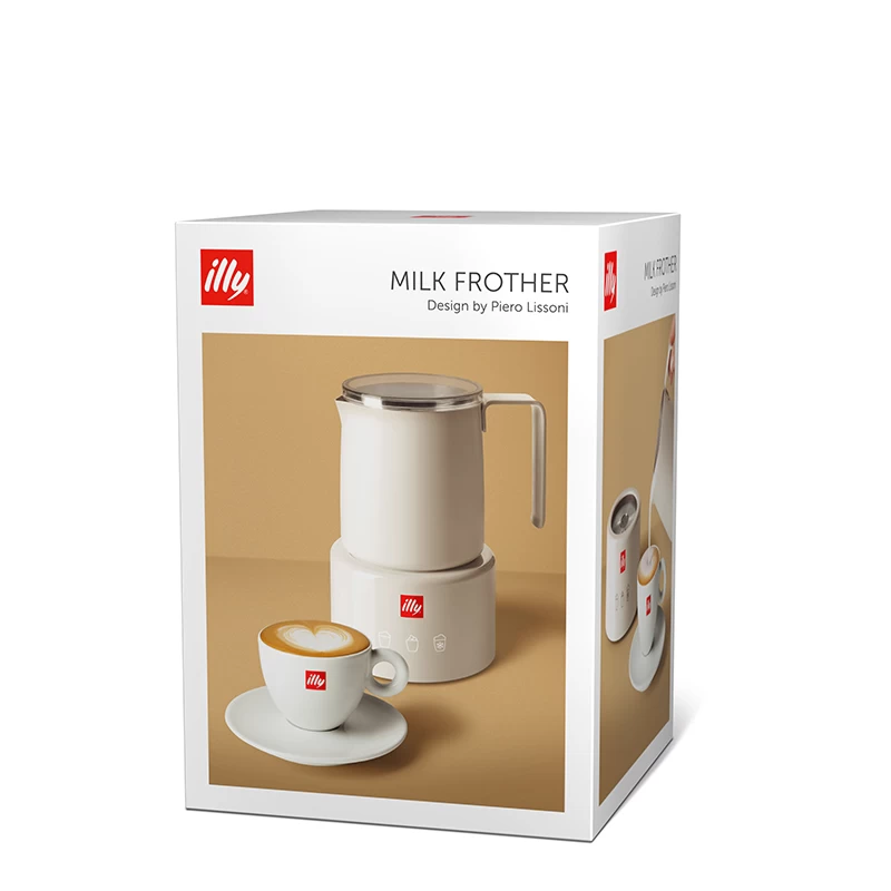 Illy Milchaufschäumer weiss – Bild 3